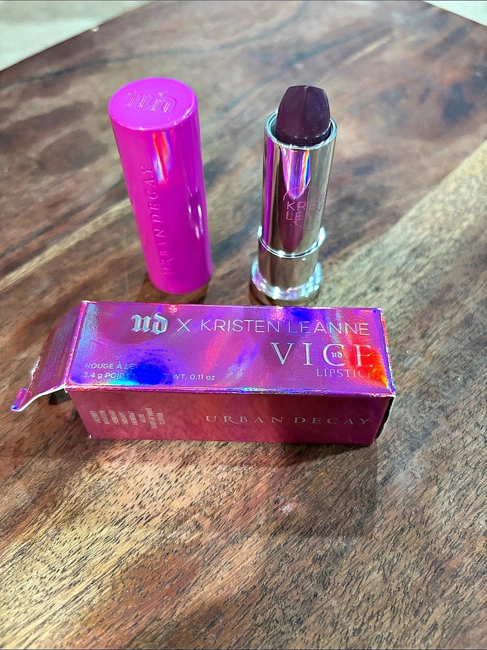 Urban Decay x Kristen Leanne Vice Lipstick Pink
